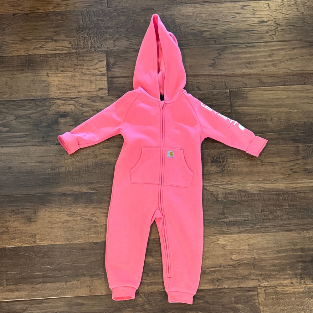 18 month Carhartt Pink Baby Hoodie